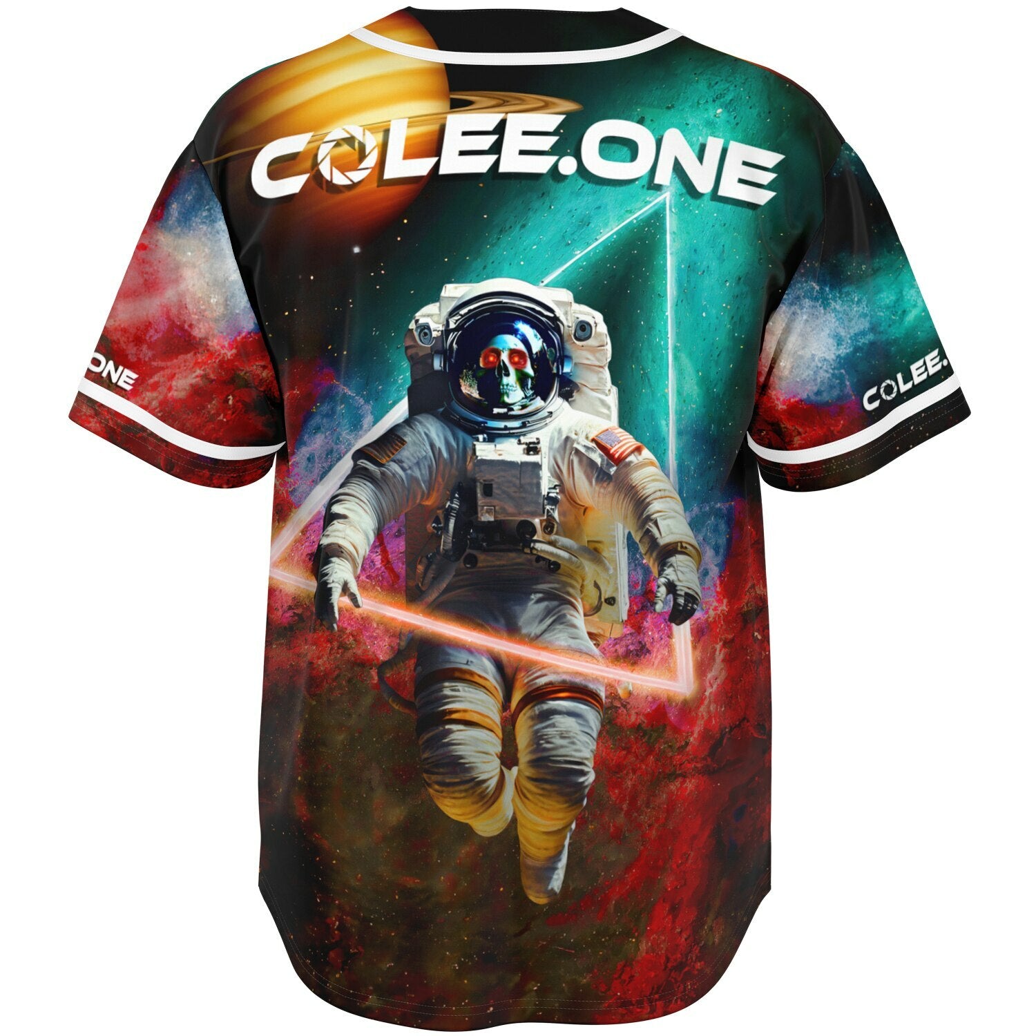 Galactic Astronaut Jersey - Colee.One Edition, back view — Colee.One festival apparel