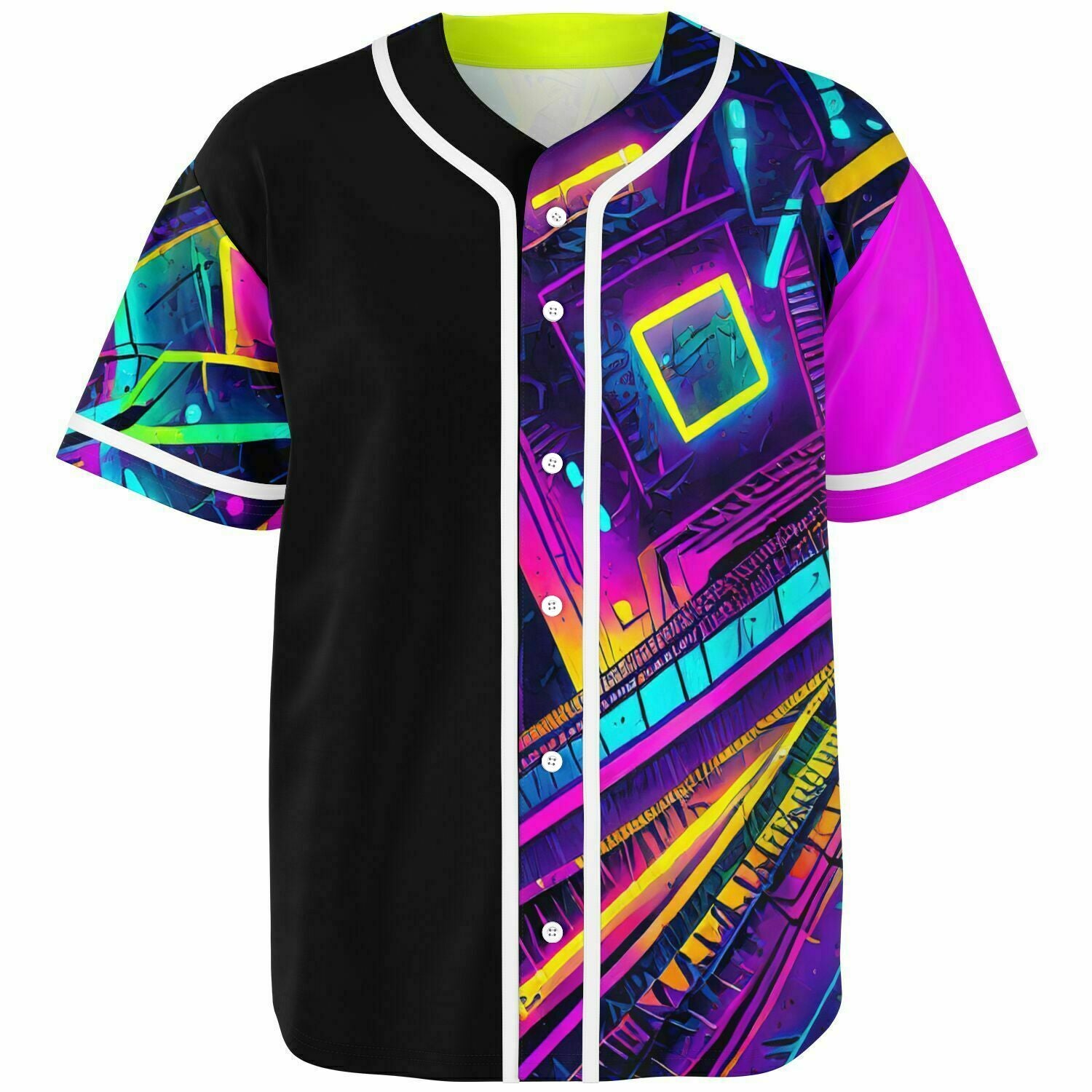 Neon Graffiti Jersey, front view