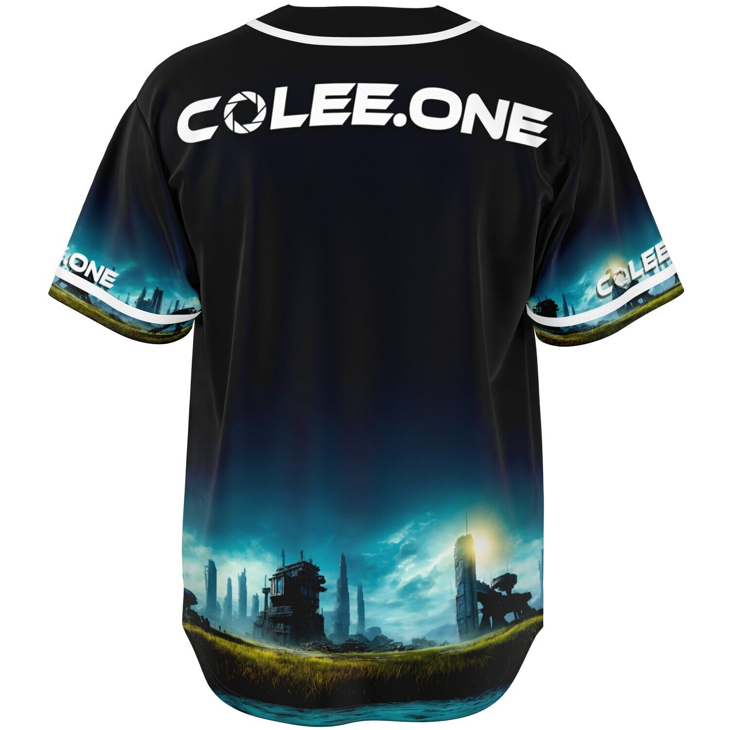 Robotic Takeover Jersey - Colee.One Edition, back view — Colee.One festival apparel